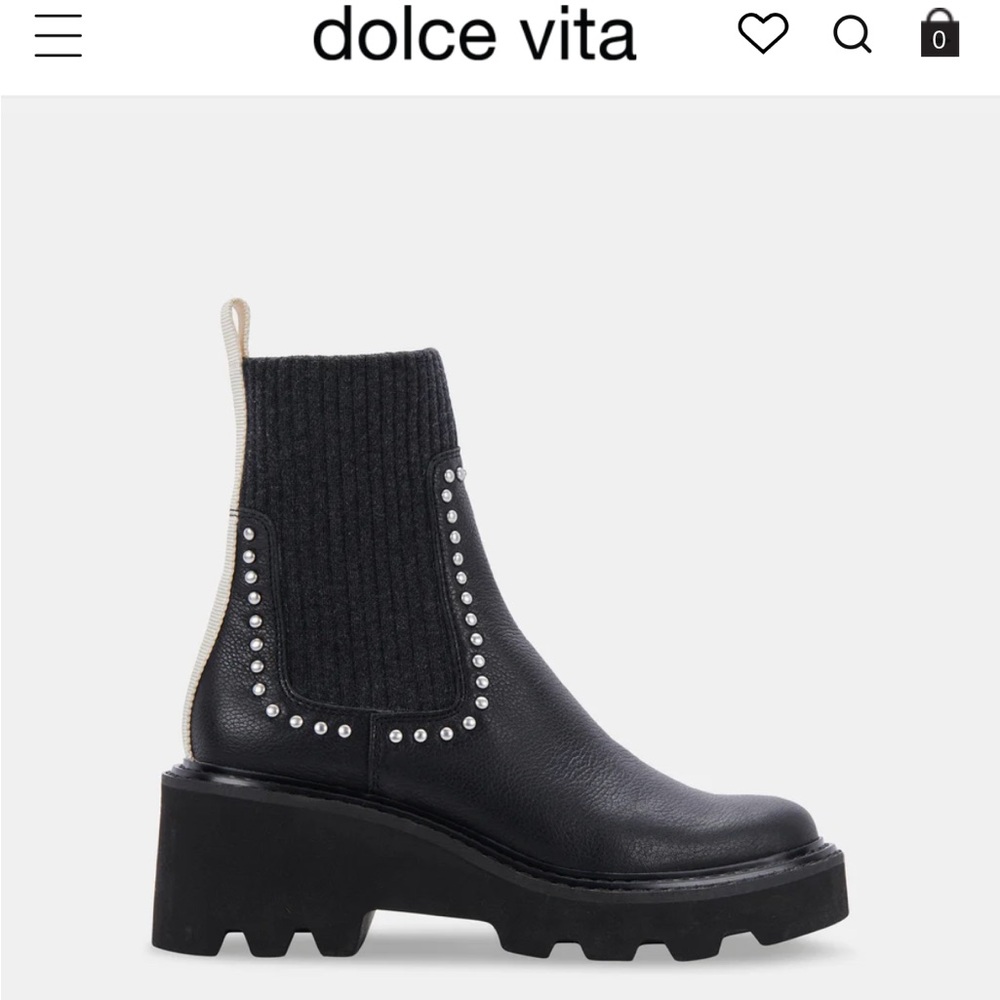 Dolce vita black boots women’s size 6.5